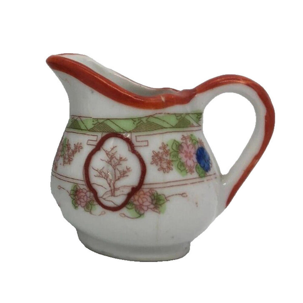 Japanese Hand Painted Made in Japan 2 5/8" Ceramic Pitcher